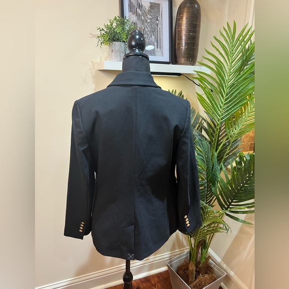 Express Scuba Captain's Double Breasted Black Blazer 10 - Picture 8 of 9